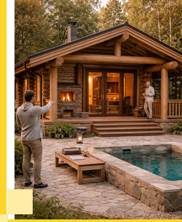 Проекты бань и хамам в Рыбинске от 26020 р. | ЭриданРбн