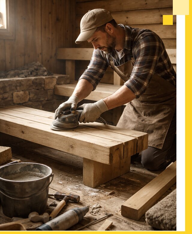 Ремонт бань под ключ в Рыбинске с гарантией качества и сроков