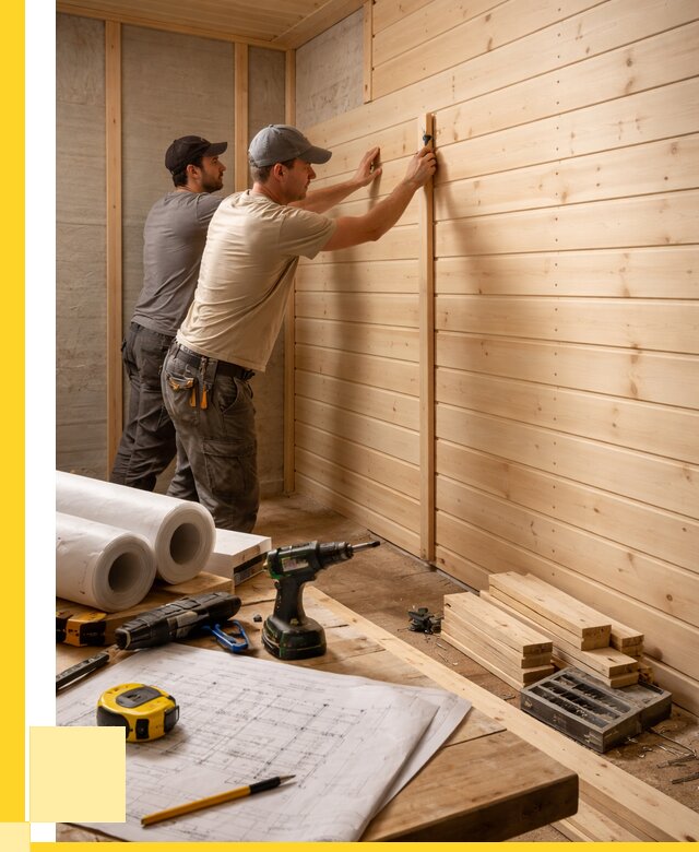 Обшивка бани вагонкой в Рыбинске от 1249 р., ЭриданРбн