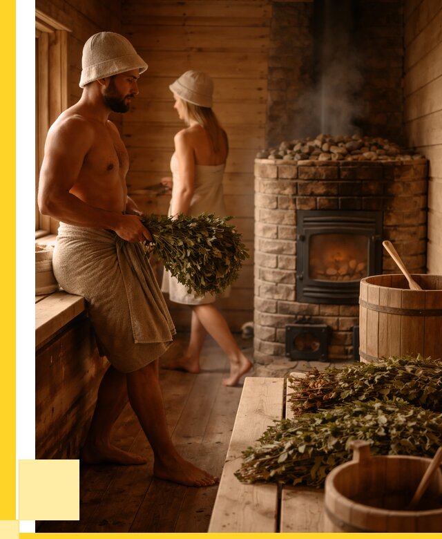 Русские бани в Рыбинске: проекты и дизайн от 364280 р. | ЭриданРбн