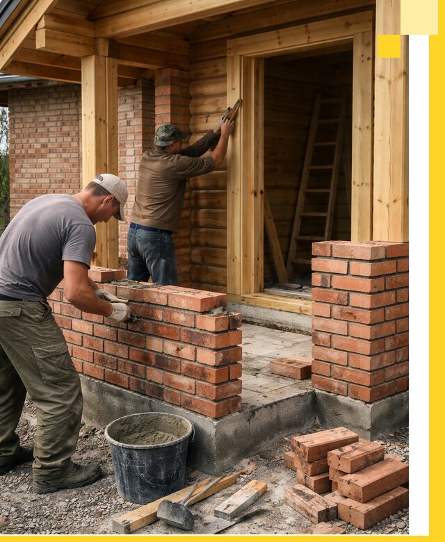 Строительство кирпичных бань под ключ в Рыбинске с гарантией качества