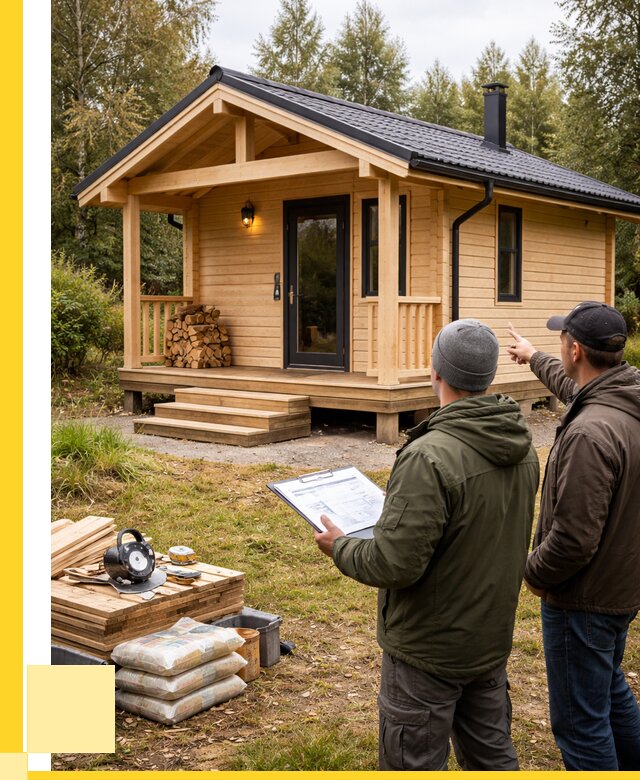 Каркасные бани под ключ в Рыбинске от 312240 р. | ЭриданРбн