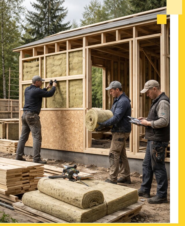 Проектирование и строительство каркасных бань в Рыбинске под ключ