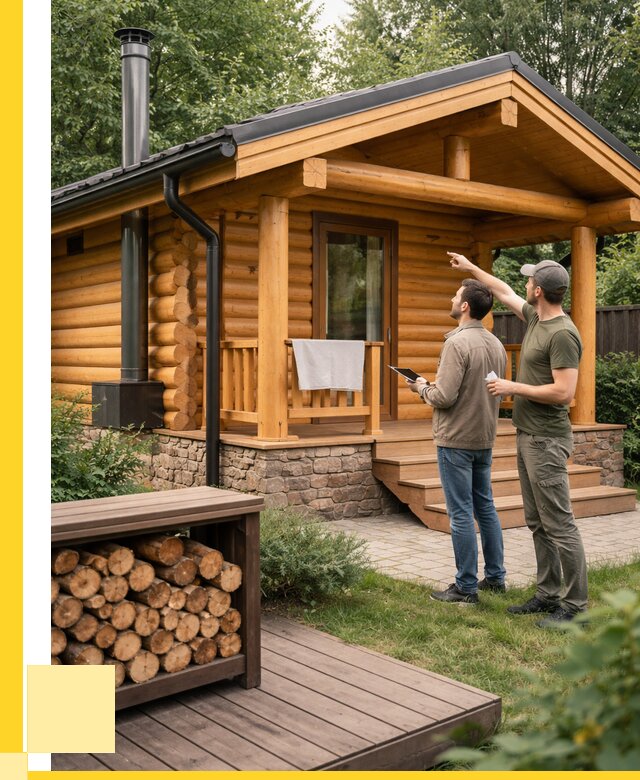 Бани для дачи под ключ в Рыбинске от 260200 р. | ЭриданРбн