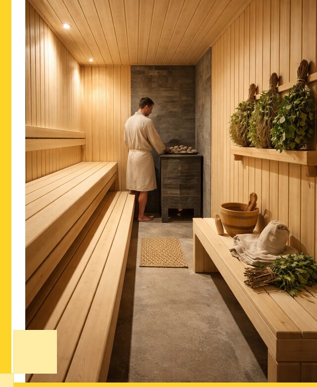 Отделка парной под ключ в Рыбинске от 364280 р. | ЭриданРбн