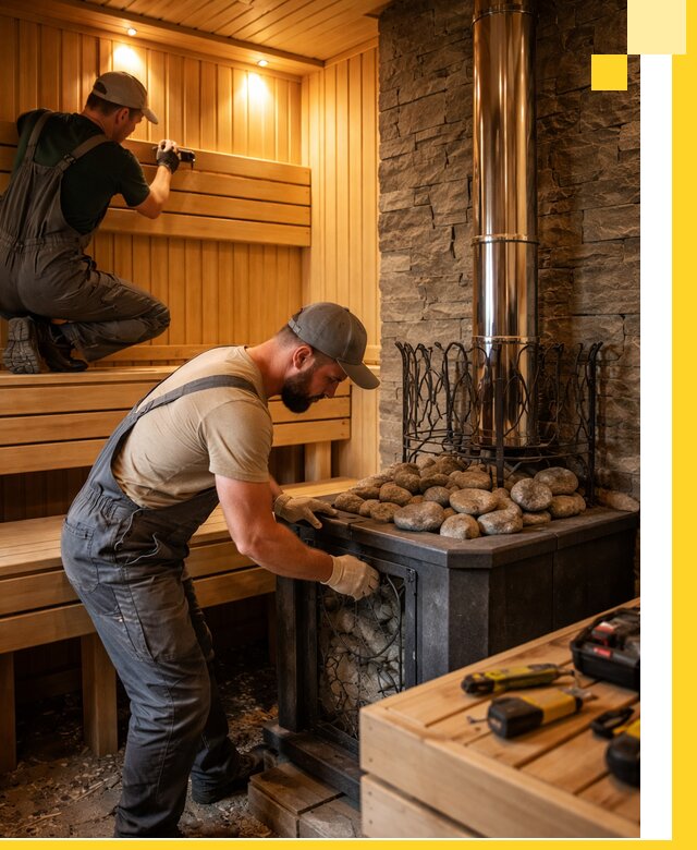 Комплексный дизайн бань, саун и зон отдыха в Рыбинске