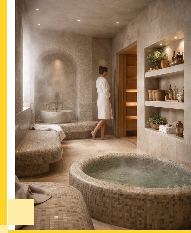 Строительство бани с хамамом в Рыбинске от 780600 р. | ЭриданРбн