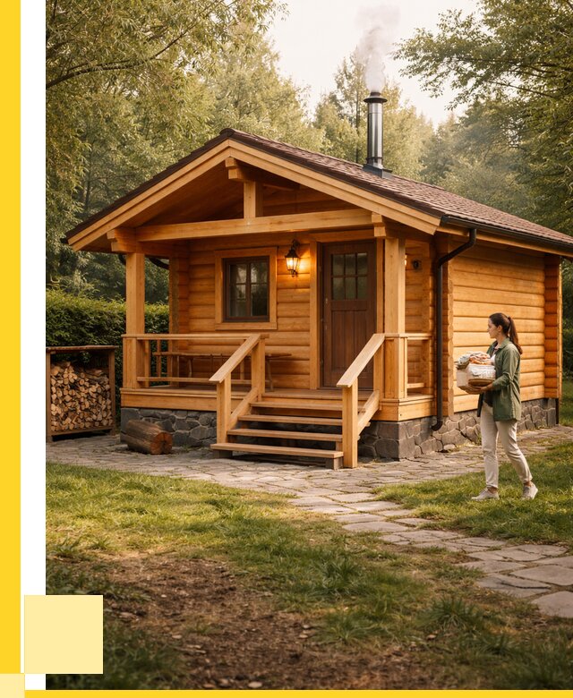 Купить баню под ключ в Рыбинске от 676520 р. | ЭриданРбн