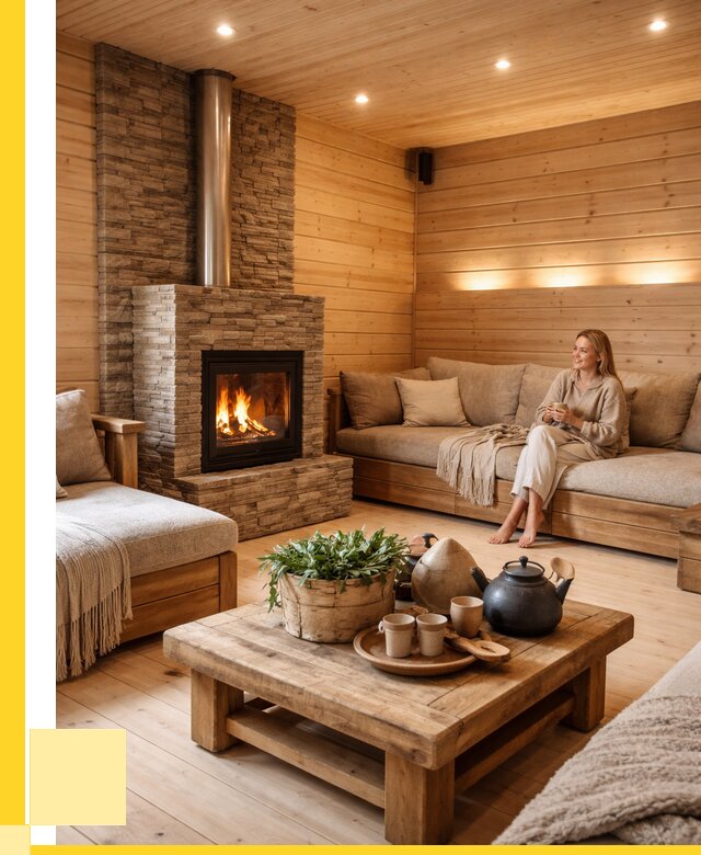 Проект бани с комнатой отдыха в Рыбинске от 36428 р. | ЭриданРбн